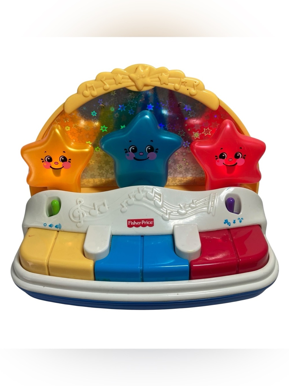 VTG Fisher Price Sparkling Symphony Classical Chorus Piano Lights 2002 WORKS